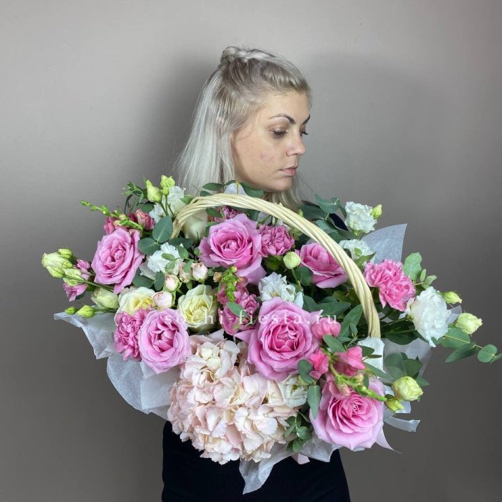 Цветочная корзина № 5 в Энгельсе