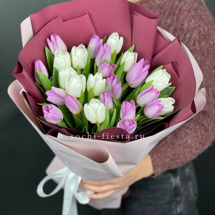 25 тюльпанов микс в Энгельсе