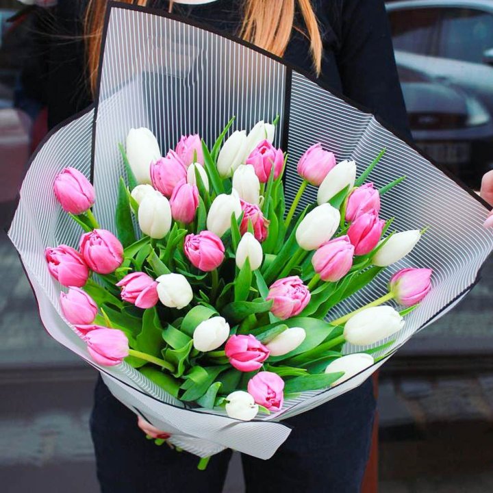 29 тюльпанов микс в Энгельсе